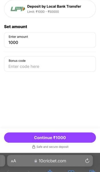 minimum deposit in 10cric|10CRIC Minimum Deposit 2024 .
